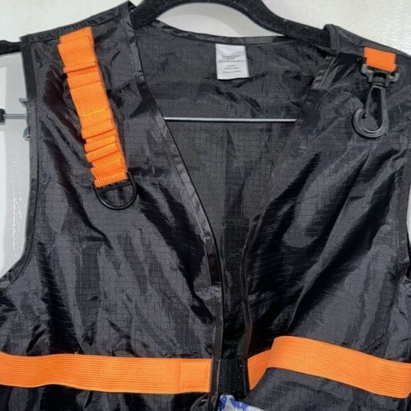 Tactical Vest Blue Camo One Size Fits Most Kids Outdoor Play Accessories - Picture 2 of 7